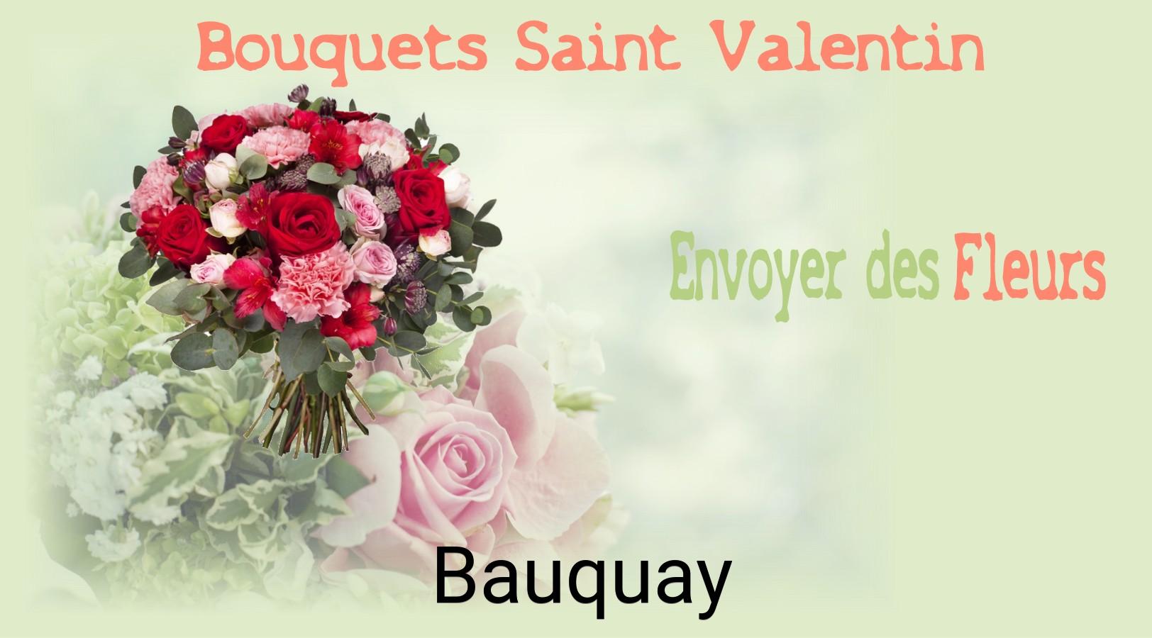 Roses de Saint-Valentin livrées à Bauquay